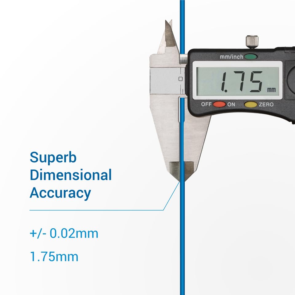 LumaFuse TPE-SEBS 1300 95A, Soft Flexible 3D Printing Filament, 1kg Spool, Dimensional Accuracy +/- 0.02 mm, Compatible with Most FDM Printers (Black, 1.75mm) Lumas Polymers