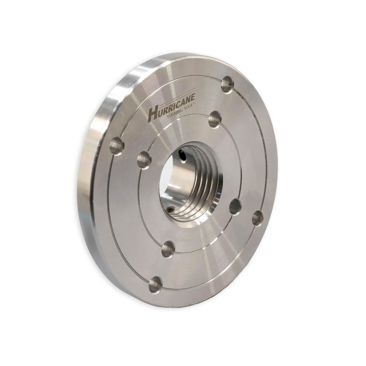Hurricane Turning Tools, 4" Steel Faceplate For Wood Lathe, M33 x 3.5mm Hurricane Turning Tools
