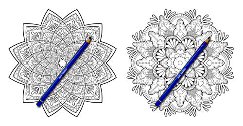 The Art of Mandala: Adult Coloring Book Featuring Beautiful Mandalas Designed to Soothe the Soul KAVNLON