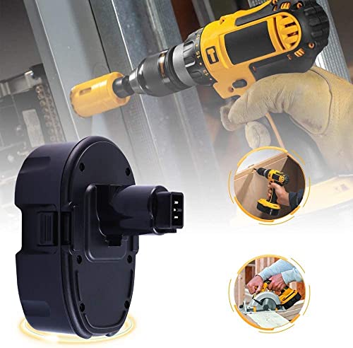 Powilling 2 Pack 6.5Ah DC9096 Replacement for Dewalt 18V XRP Battery DC9096 DC9098 DC9099 DE9039 DE9095 DE9096 DE9098 DW9095 DW9096 DW9098 DE9503 DC9182 for 18Volt Dewalt Batteries Powilling