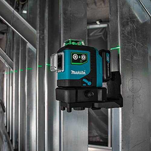 Makita SK700GDNAJ 12V max CXT® Lithium-Ion Cordless Self-Leveling 360° 3-Plane Green Laser Kit (2.0Ah), Class II, 510-530 nm, <2 mW Makita