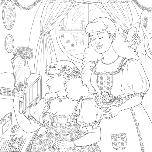 Everyday Magic: A Cozy Fantasy Coloring Book (Dover Adult Coloring Books) WoodArtSupply