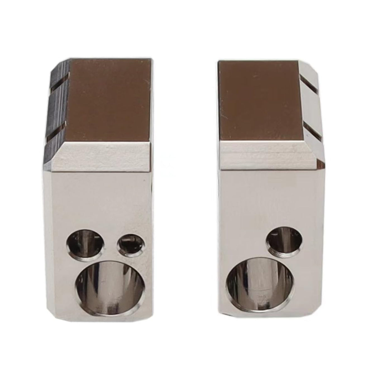 POLISI3D Plated Copper Heater Block High Temperature Ender 3 Heat Block Compatible with MK8 Extruder Ender 3 V2 Pro Ender 5 Plus CR10 S4 S5 3D Printer All Metal Hotend Upgrades POLISI3D