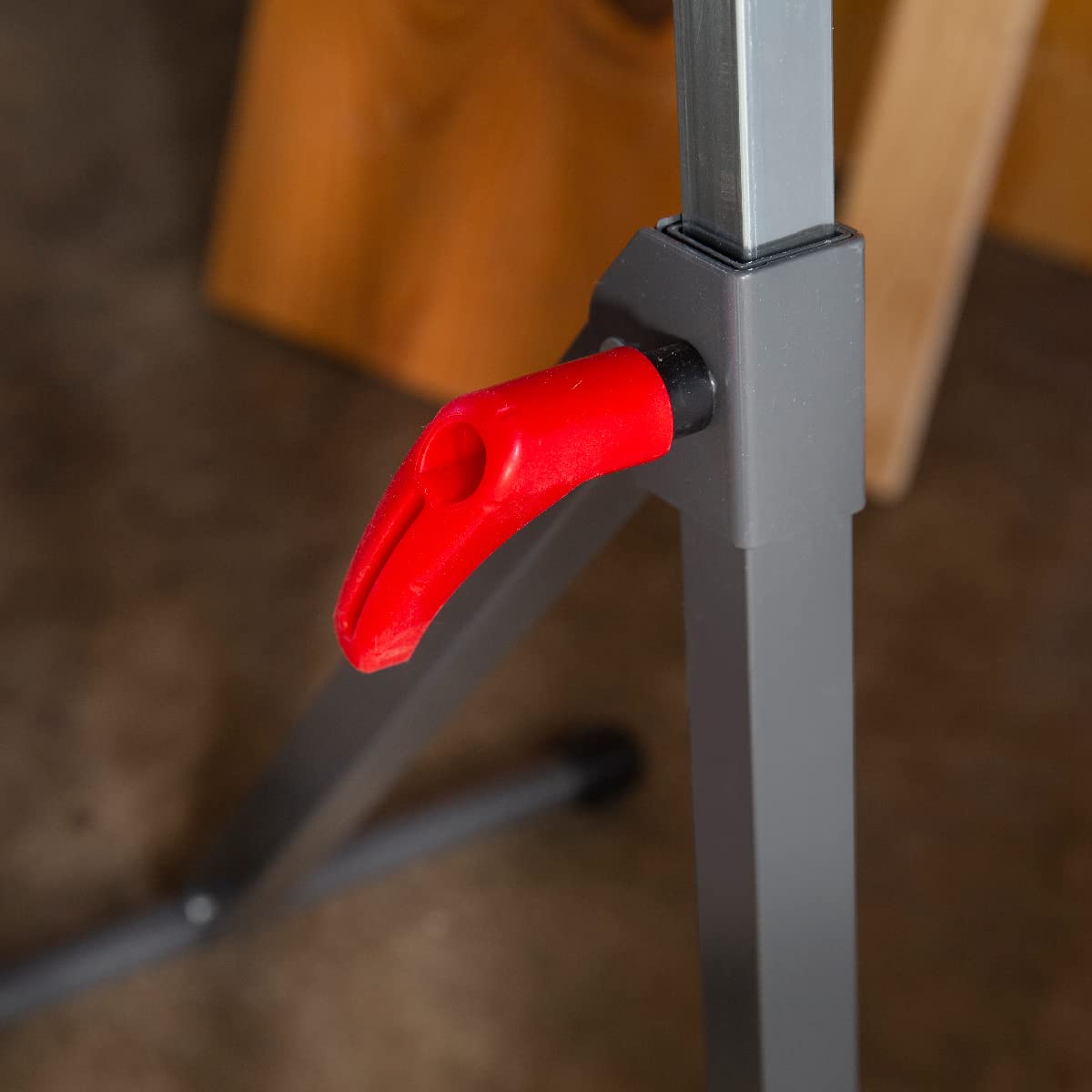 XtremepowerUS Folding Roller Stand Height Adjustable, Heavy Duty 250 LBS Load Capacity, Outfeed Woodworking 11" Ball Bearing Steel Roller Stand XtremepowerUS