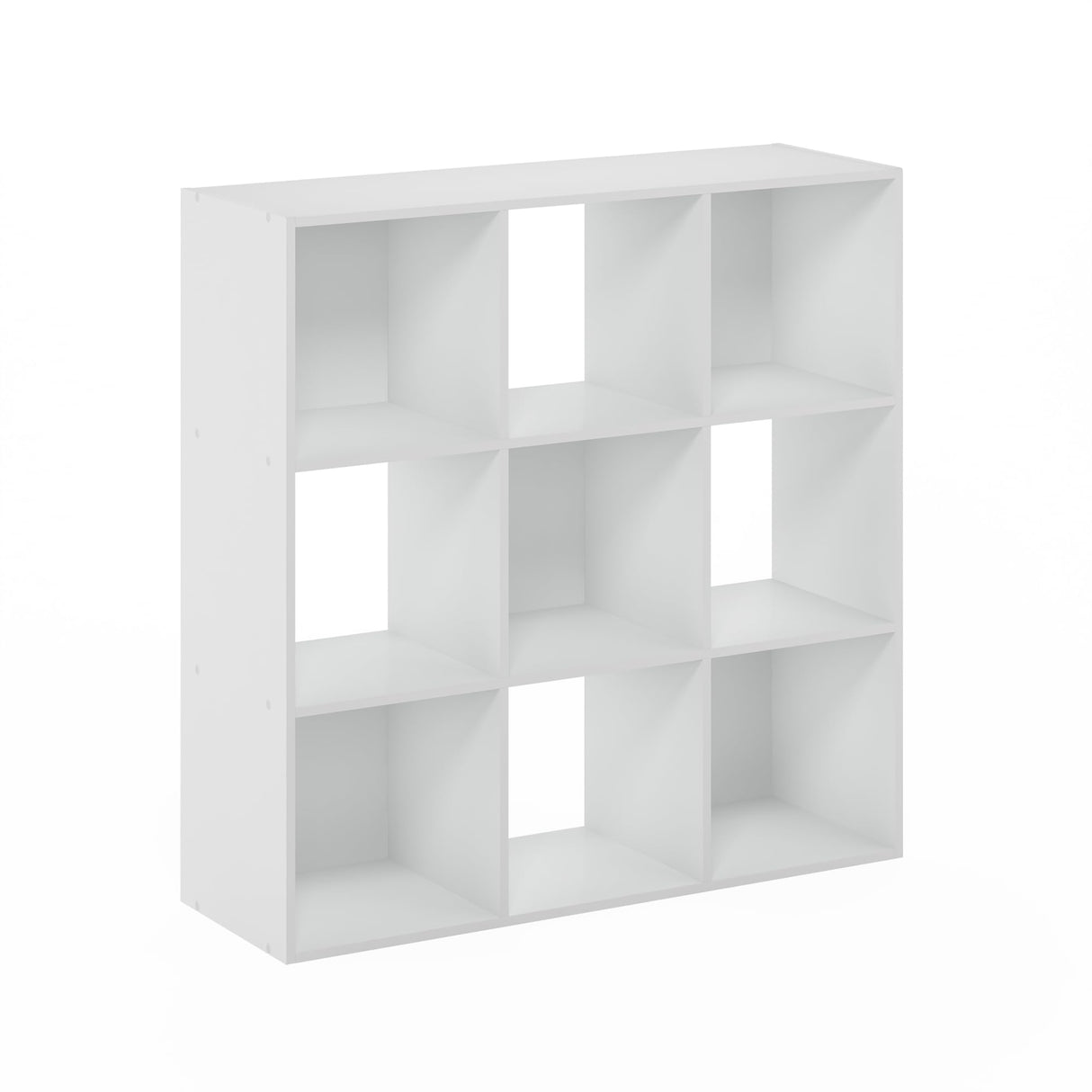 Furinno PELLI Closet Organizers and Storage, 9-Cube Closet Organizer, Open Shelf Closet Storage, for Wardrobe, Bedroom, Living Room, White Furinno