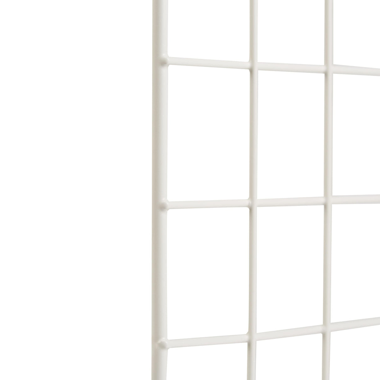 Amazon Basics 6 Cube Wire Grid Stackable Storage Shelves, 12.6 x 26 x 38 inches, White Amazon Basics