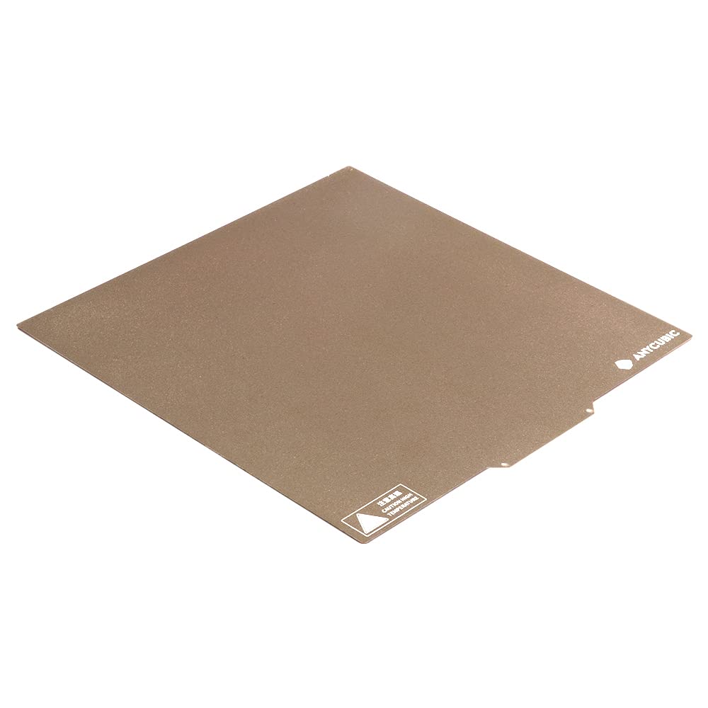 Anycubic Spring Steel Magnetic Platform 3D Printer Accessory, Durable and Tough Compatible with Anycubic Kobra Max 3D FDM 3D Printer ANYCUBIC