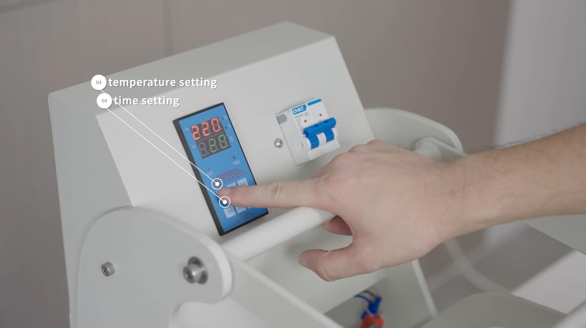 RENDGO Heat Press Machine 24x32-4500W Power Manual Heat Press Machine, Large Format Heat Transfer Machine for T-Shirt RENDGO