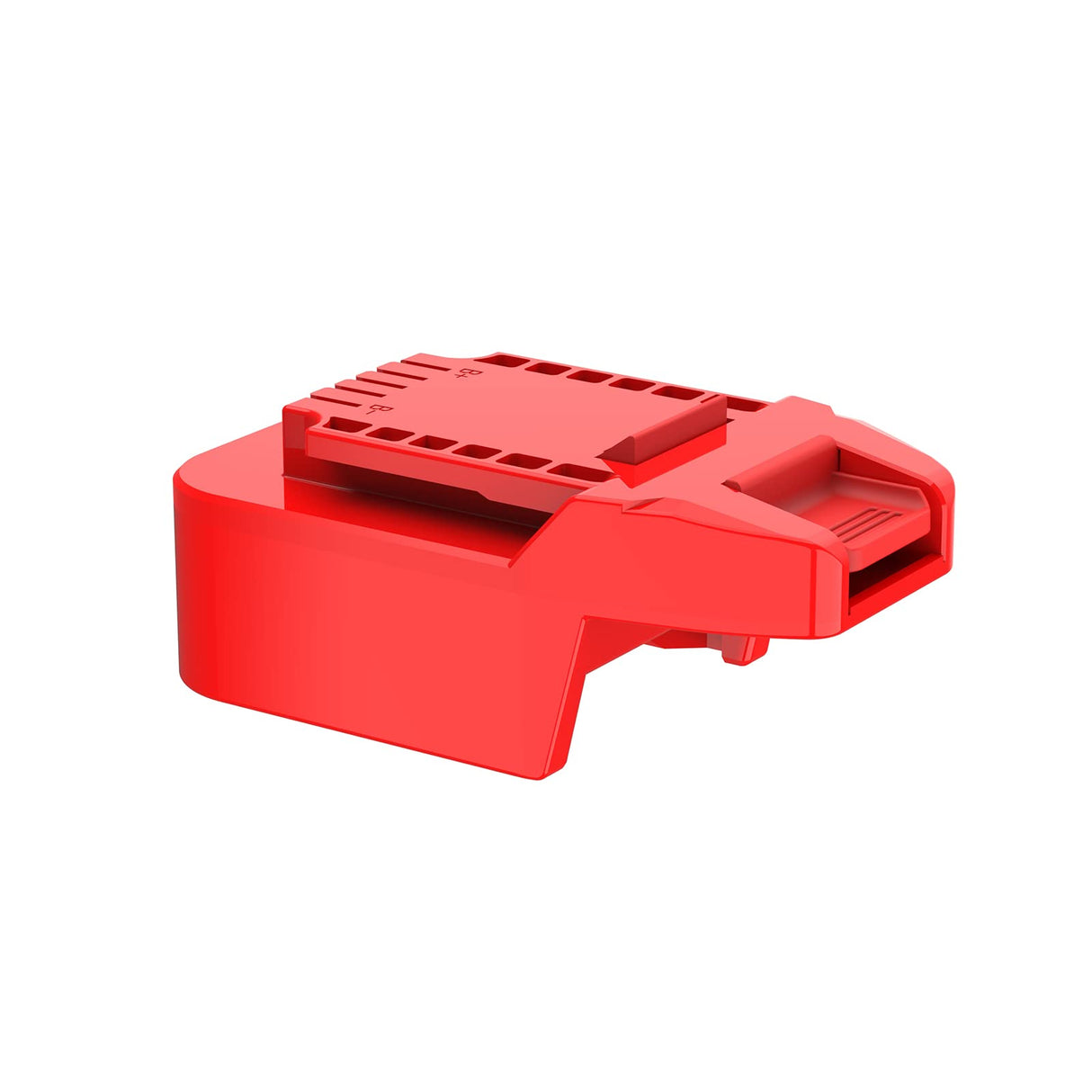 1x Adapter Fits Bauer 20v MAX Cordless Tools Compatible with Milwaukee M18 (Not Old V18) Red Lithium Batteries- Adapter Only X-Adapter