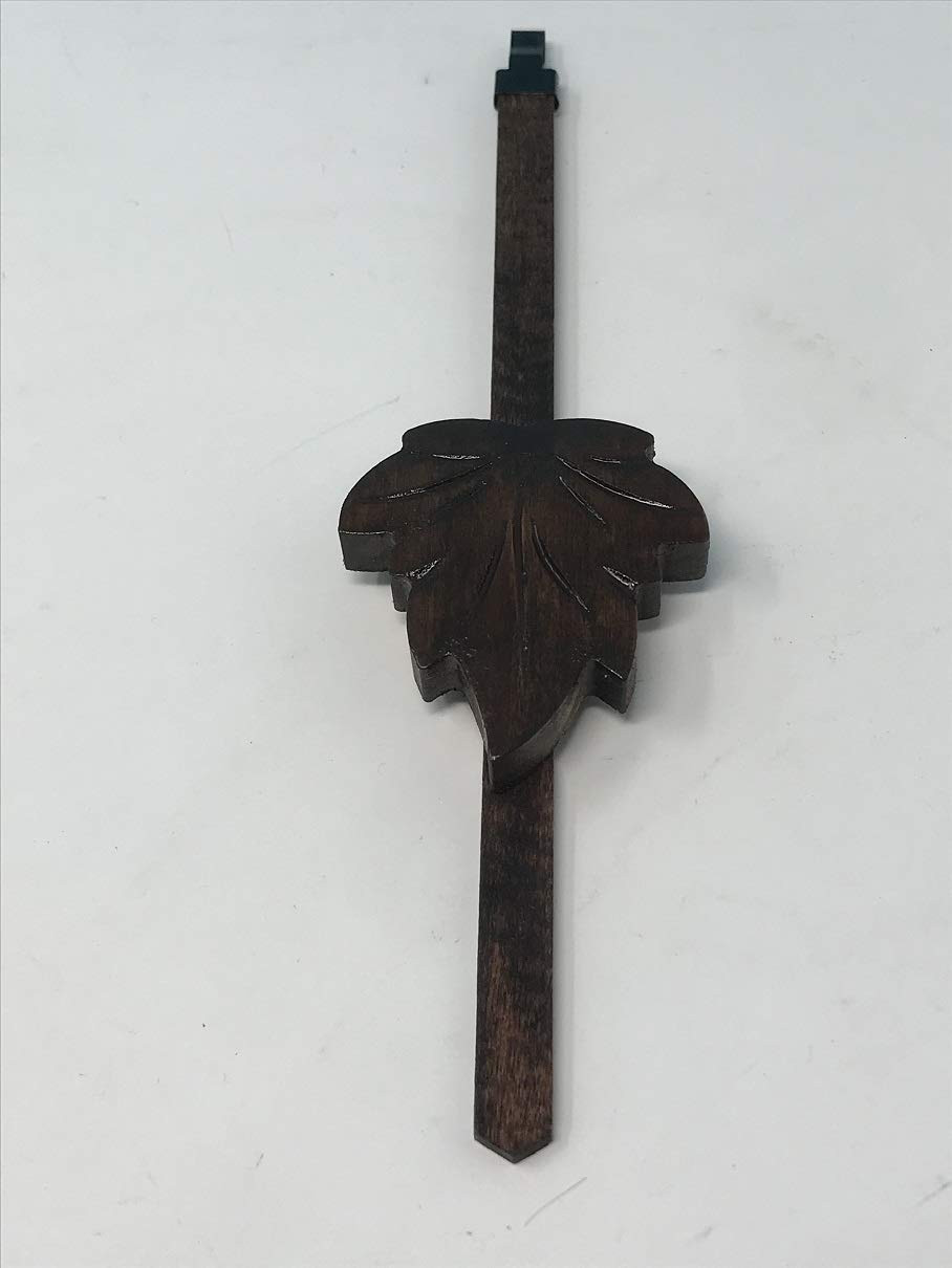 Cuckoo Clock Pendulum with 2" Maple Leaf Germany