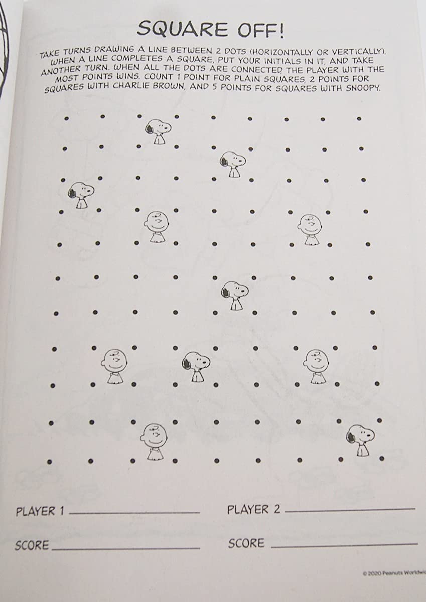 Peanuts Coloring Activity Book - 80 Pages Coloring Books