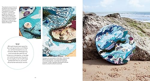 Abstract Embroidery: Slow stitching with texture, colour and creativity WoodArtSupply