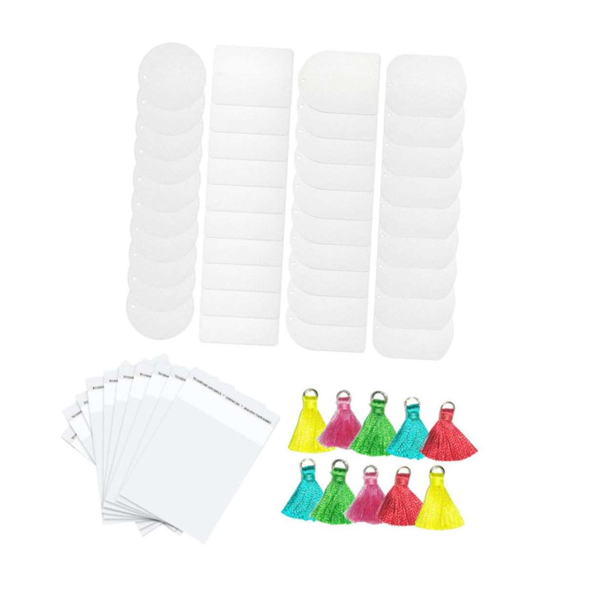 VINTORKY 1 Set Air DIY Sublimation Blanks Felt Car Sublimation Air Freshener Blank Car Air Freshener VINTORKY