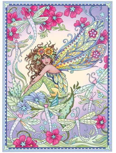 Creative Haven Magical Fairies Coloring Book (Adult Coloring Books: Fantasy) Dover Publications