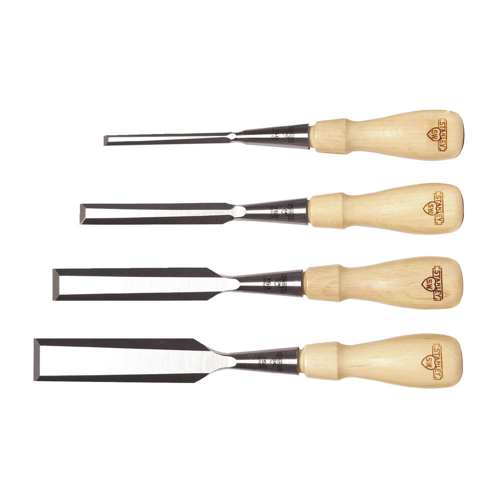 STANLEY Sweetheart Chisels Set, 4-Piece (16-791) STANLEY