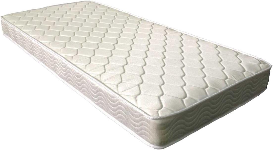 HomeLife 6-Inch Twin Size Mattress Gel Memory Foam – Firm - Tight Top, Pocketed Coils - Breathable Polyester Cover - Innerspring Support - White - Comfortable & Durable - Twin Mattress HomeLife