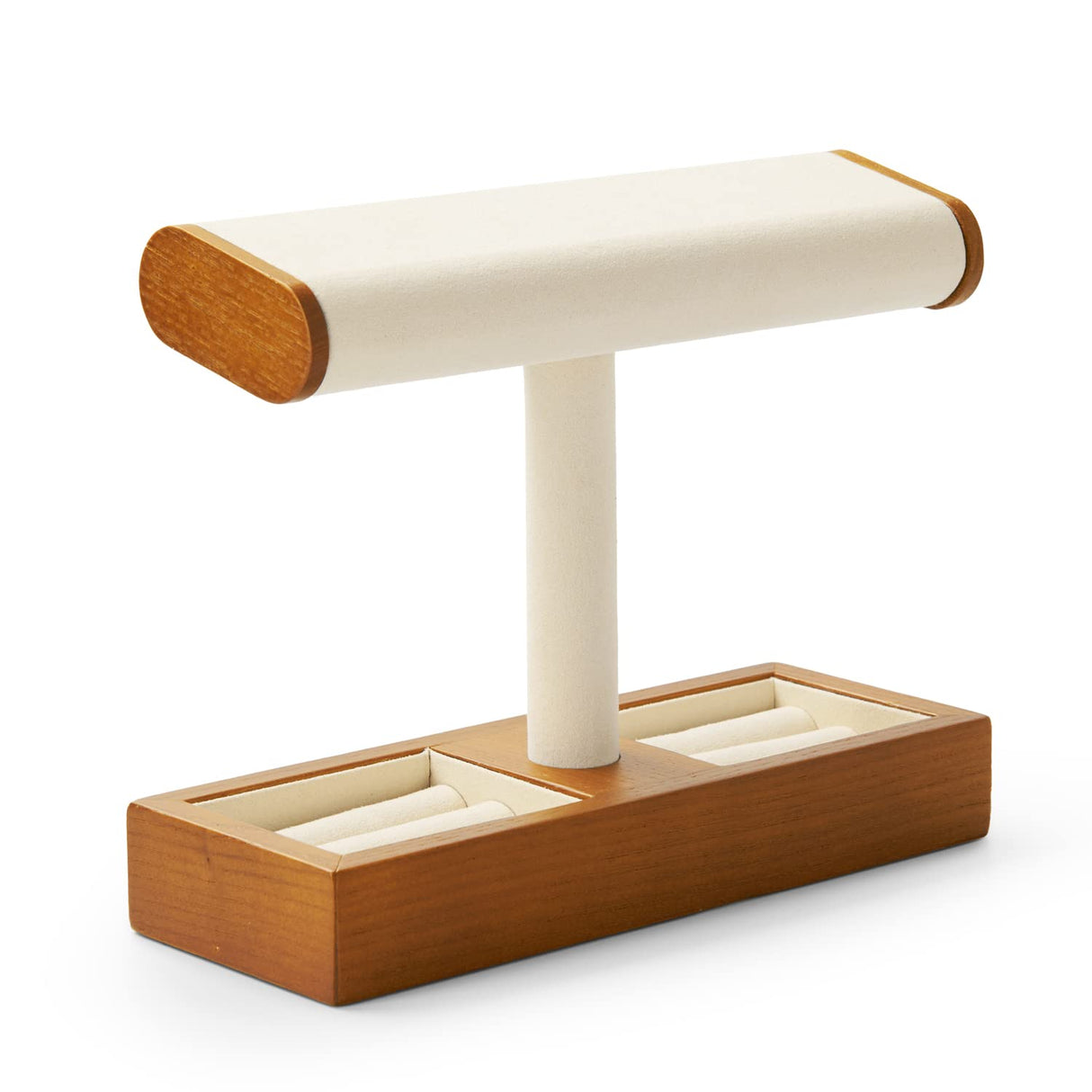 Oirlv Solid Wood Watch Display Stand T-bar Watch Stand for Men and Women Jewelry Accessory Organizer for Store and Home(SM19201) Oirlv