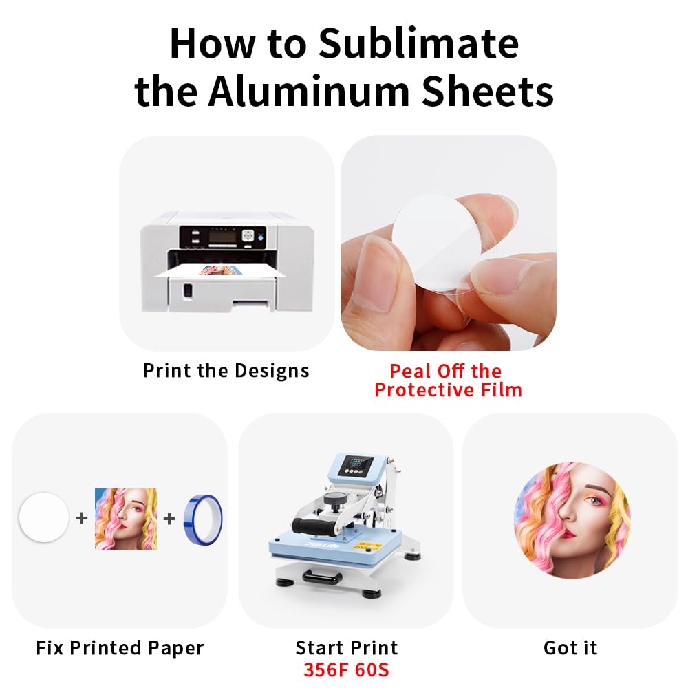 PYD Life 12 Pack Sublimation Straw Cover Cap Topper Silicone Pink for 40 OZ 30 OZ 20 OZ Stanley Tumbler Cup 10mm Straws 1.18" Flower Round with 1" Sublimation Blanks Aluminum Round Sheets PYD Life