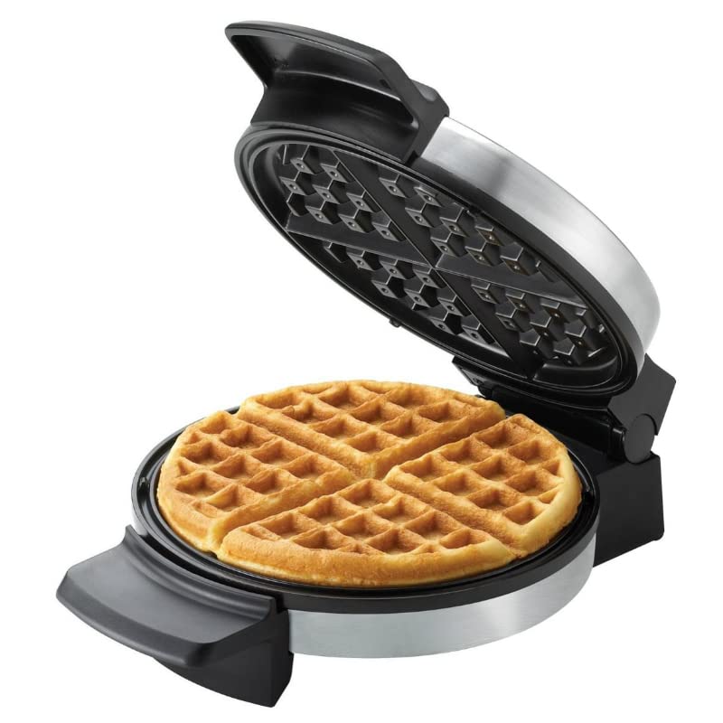 BLACK+DECKER WMB500 Traditional Belgian-Style Waffle Maker, Stainless Steel BLACK+DECKER