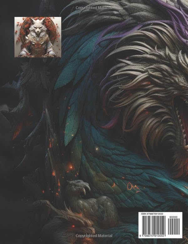 Mystical Creatures: A Fantasia Coloring Odyssey WoodArtSupply