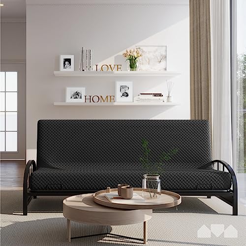 Milliard Memory Foam Futon Mattress - Full Size (Frame Not Included) (Black), 71"52"x6" Milliard