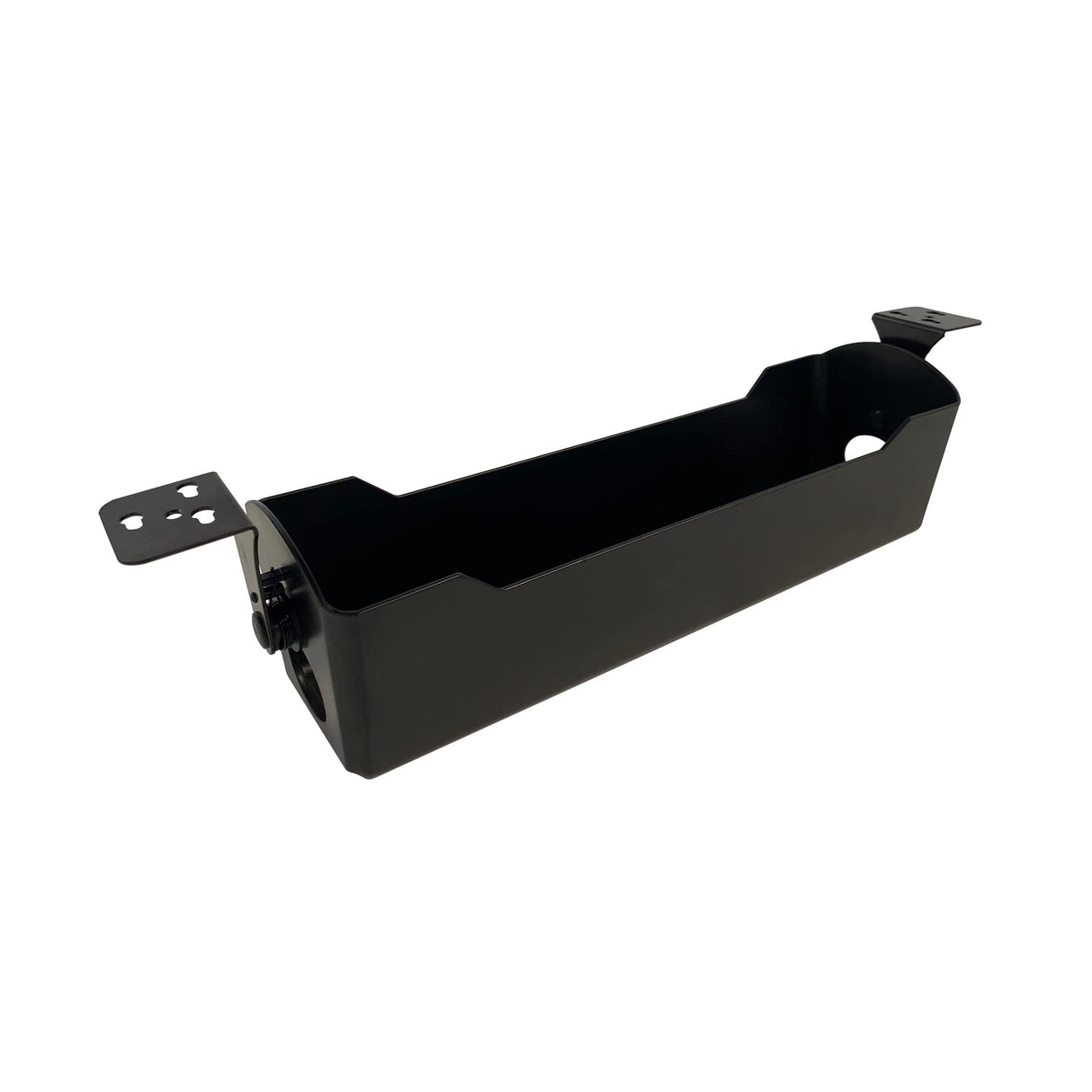 Vari Cable Management Tray - Under Desk Cord & Wire Organizer - Ideal for Home Office Sit Stand Desks - Fits Adjustable Electric Standing Desk 48x30, 60x30, 60x24, 72x30 - Easy Assembly (Black) Vari