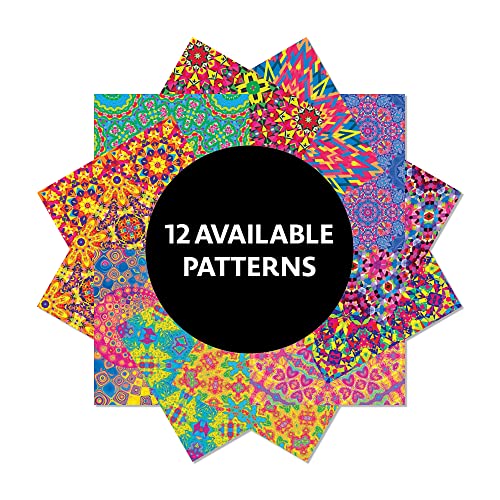 Origami Paper 500 sheets Kaleidoscope Patterns 6" (15 cm): Tuttle Origami Paper: Double-Sided Origami Sheets Printed with 12 Different Designs (Instructions for 6 Projects Included) Tuttle Publishing