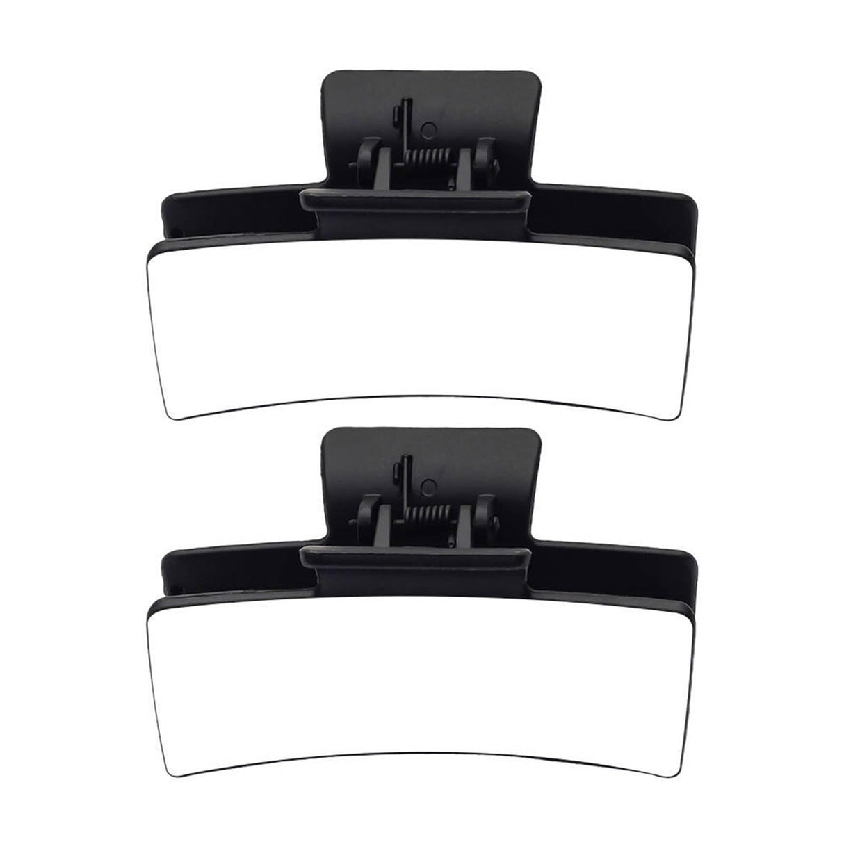 HUIFACAI Stylish Hair Claw Clip Fashionable Sublimation Aluminum Plate Hair Clip for Women Heat Transfer Technology Hairpin HUIFACAI