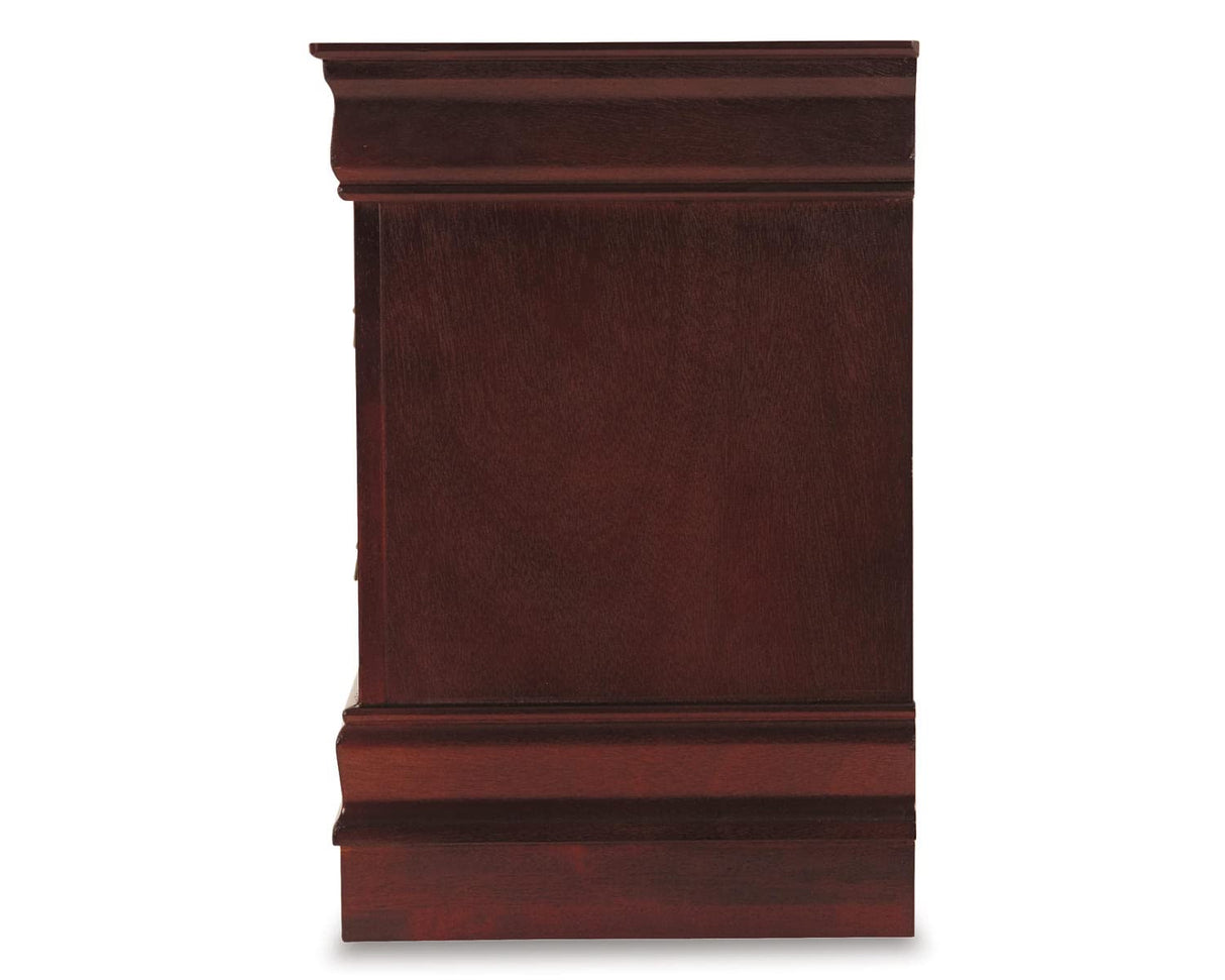 Signature Design by Ashley Alisdair Traditional 2 Drawer Nightstand, 23.75" Tall, Dark Brown Signature Design by Ashley