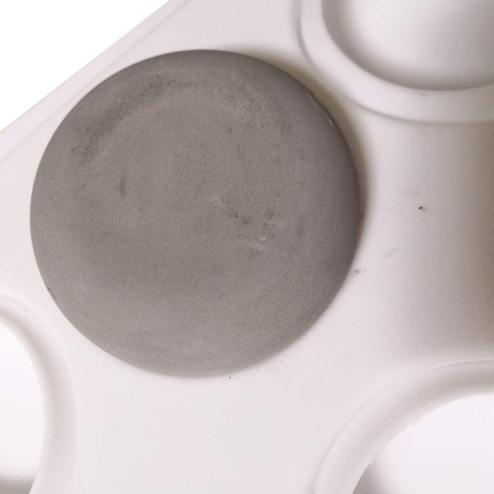 2 Mandala Dot Painting Rock Stone Pebble Molds Oval and Urchin Shape Silicone Alt2day