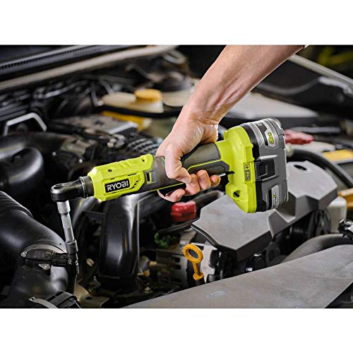 RYOBI P344 18V ONE+ 3/8-inch 4-Position Lithium Ion Compact Rotating Power Ratchet (Tool-Only, Battery & Charger Not Included) RYOBI