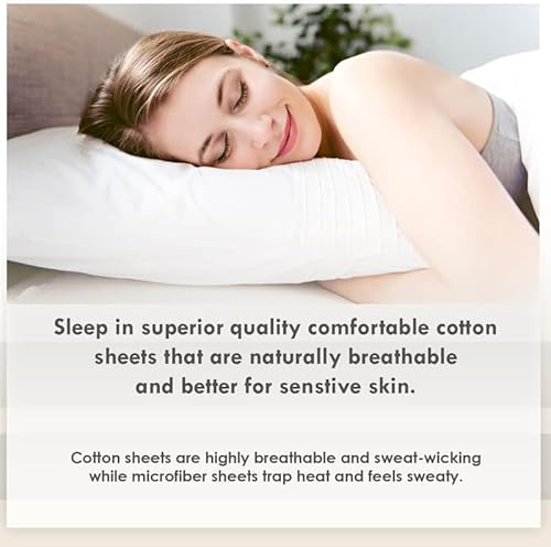 Pizuna Pure 100% Cotton Twin Duvet Cover with Shams, Luxurious 400 Thread Count Long Staple Cotton Sateen Weave with Hidden Button Closure (Combed White Cotton Duvet Covers Twin) Pizuna