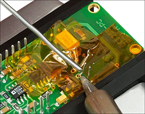 MYJOR High Temperature Tape, 1 mil Kapton Tape, Polyimide Tape, Professional for Protecting CPU, PCB Circuit Board, 1/4", 1/2", 3/4", 1"- 4 Rolls,No Residue. MYJOR