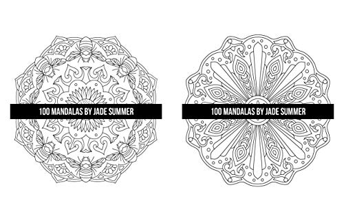 Mandala Coloring Book: For Adults with 100 Magical Mandalas WoodArtSupply