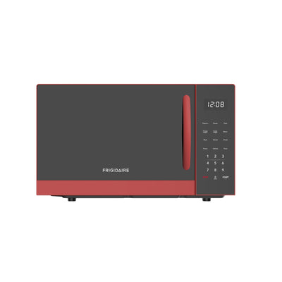 FRIGIDAIRE Microwave Oven, 900 Watts with 10 Power Levels, Red