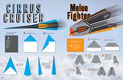 Top Gun Paper Airplane Kit: Build Reconnaissance, Cargo, Bomber, Stealth, and Dogfighting Aircraft! WoodArtSupply