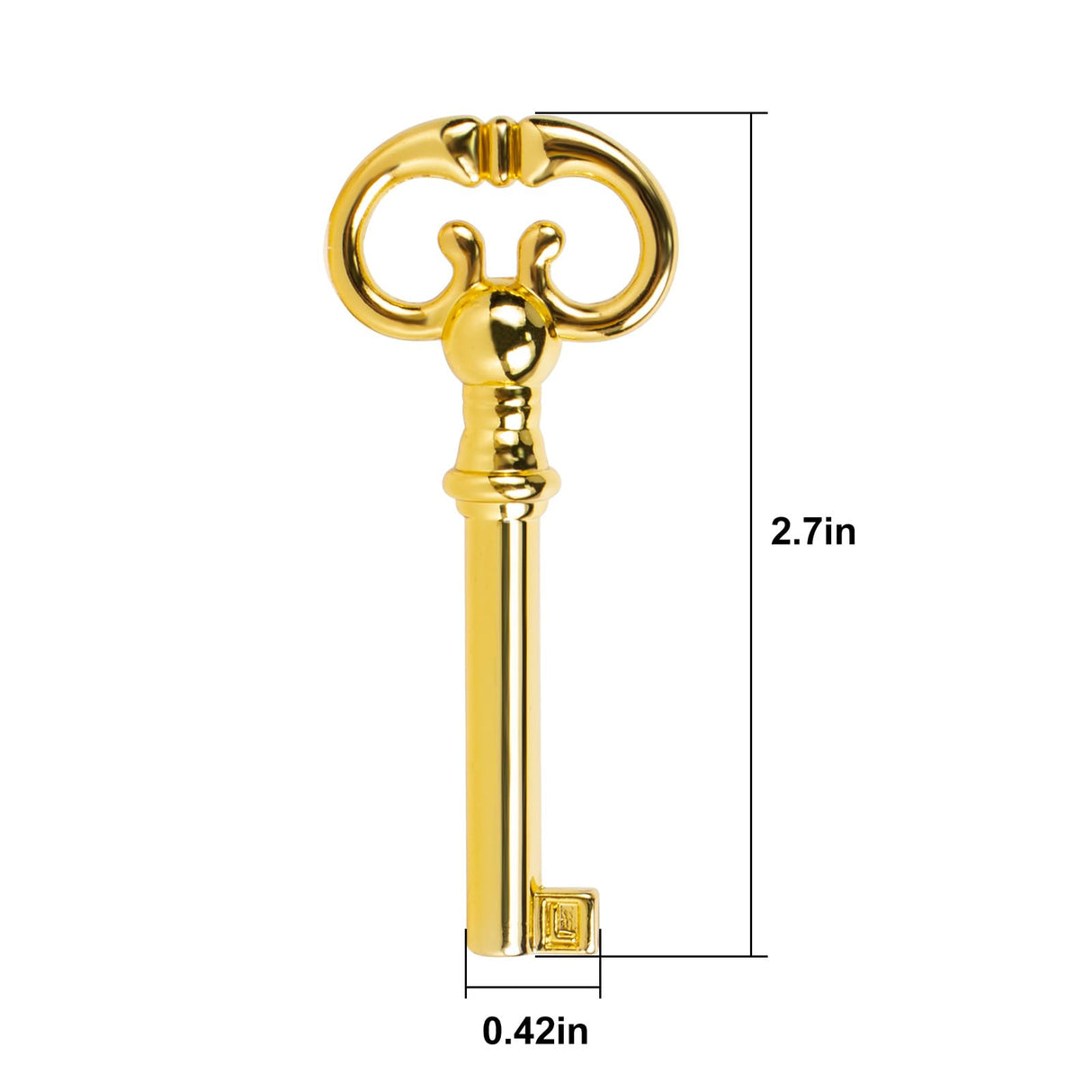 Grandfather Clock Key Replacement Howard Miller Grandfather Clock Door Key, Compatible Ridgeway, Sligh, Emporer, Pearl, Seth Thomas Clock Door Key Suit for Most Clock Prior to 2004 RO6G