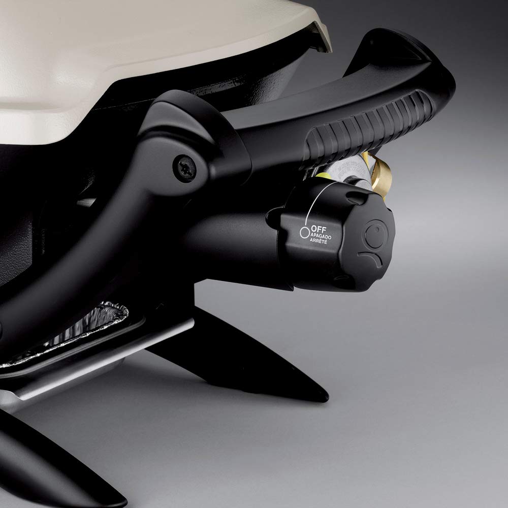 Weber Q1000 Liquid Propane Grill, Titanium Weber