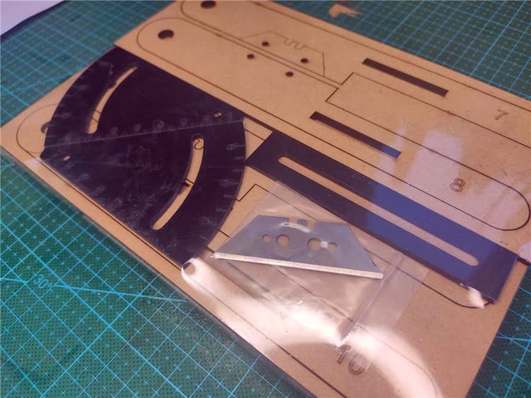 GAWEGM Wood Ship Modeling Tools - Angle Cutter Wooden Model Ship Building Tools Kit, for Hull Wood Strip Sharp-Angle Cutting, Ship Models Kits to Build GAWEGM