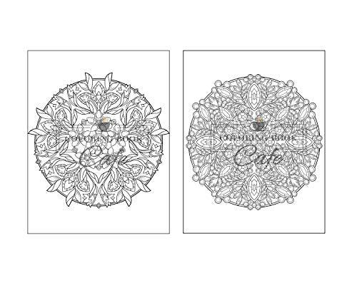 125 Mandalas: An Adult Coloring Book Featuring 125 of the World’s Most Beautiful Mandalas for Stress Relief and Relaxation Independently Published Iaerlllt