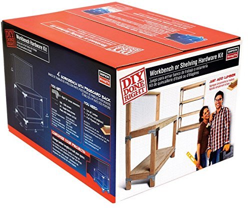 Simpson Strong Tie WBSK Workbench and Shelving Hardware Kit (2 Kits) Simpson Strong-Tie