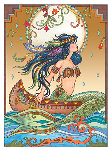 Creative Haven Magnificent Mermaids Coloring Book (Adult Coloring Books: Fantasy) Dover Publications