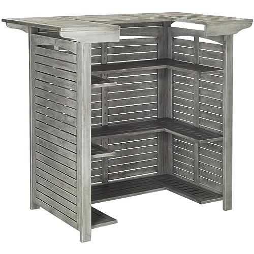 Safavieh Outdoor Collection Monterey Teak Bar Table - Teak Brown Safavieh