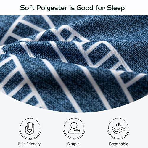 MAXYOYO Grey Cactus Pattern Queen Size Futon Mattress, Quilted Bed Mattress Topper, Extra Thick Folding Sleeping Pad, Breathable Floor Lounger, Guest Bed for Camping, Couch MAXYOYO