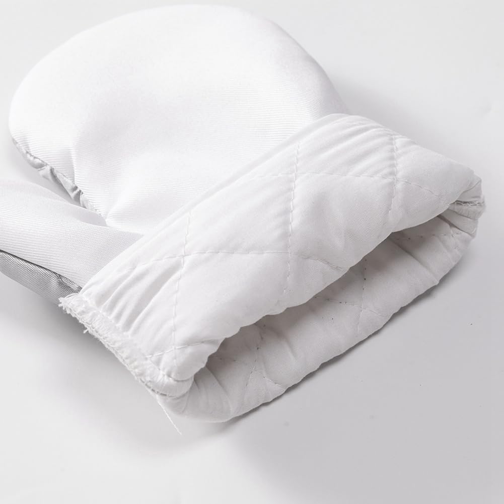 PRIZOM Sublimation Blank Oven Mitts Set Gloves and Sublimation Blank Pot Pad for DIY Kitchen Accessories 4Pcs Buosha