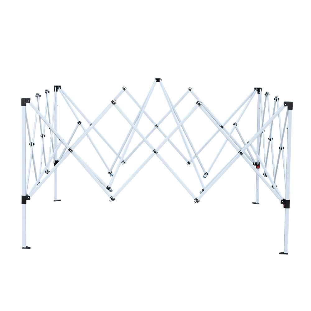 Panana Pop Up Outdoor Gazebo 8.2''x8.2'' Marquee Garden Awning Tent Folding Canopy with 4 Sidewall and Carrying Bag for Festival Wedding Party 2.5MX2.5M (2.5x2.5m, Gray) Panana