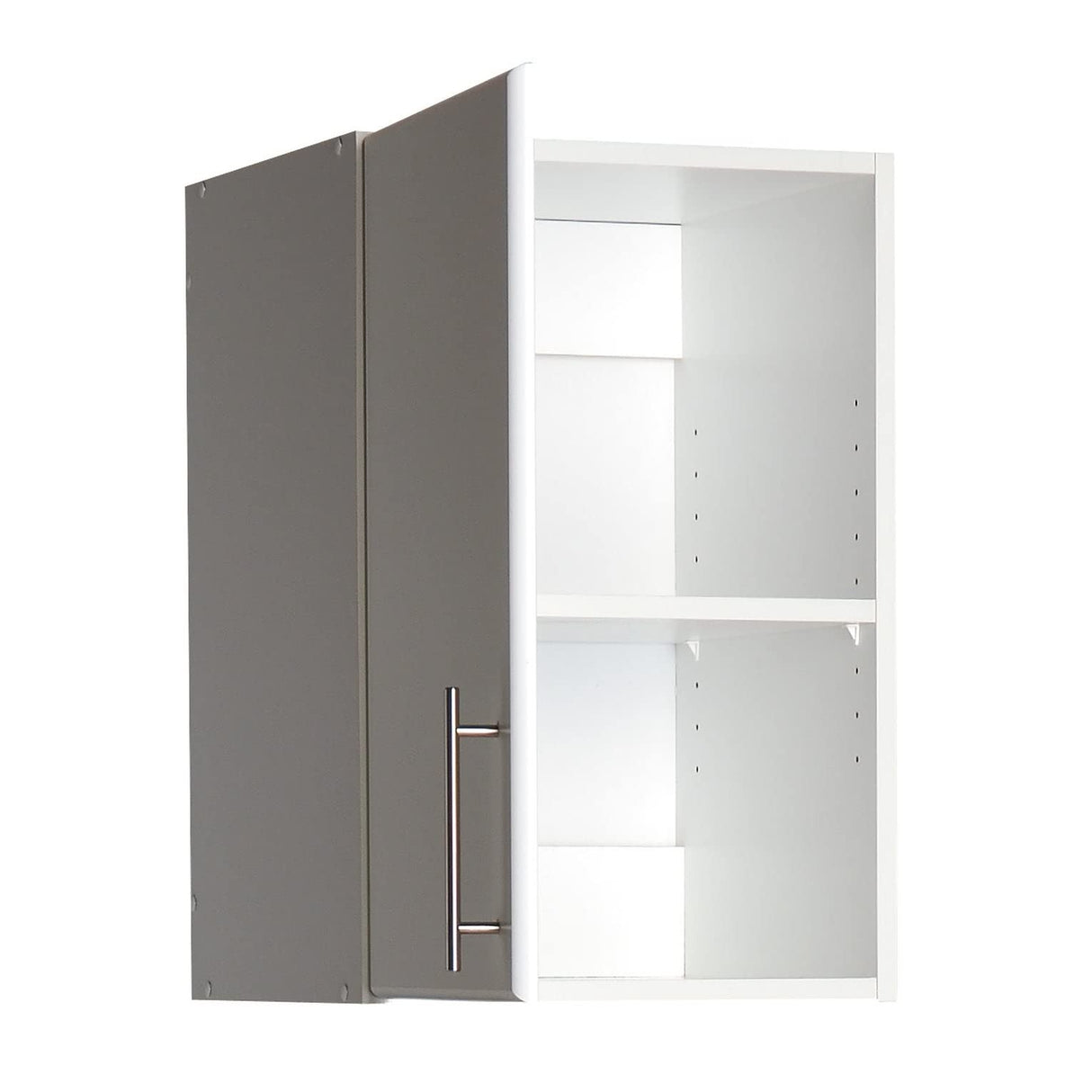 Prepac Elite 16" Wall Cabinet, White Storage Cabinet, Bathroom Cabinet, Pantry Cabinet with 1 Adjustable Shelf 16" D x 16" W x 24" H, WEW-1624 Prepac