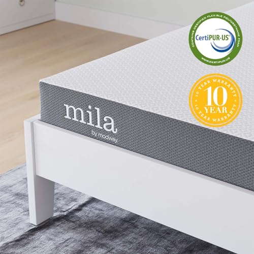 Modway Mila Firm 6" Fiberglass Free Memory Foam Full Mattress Modway