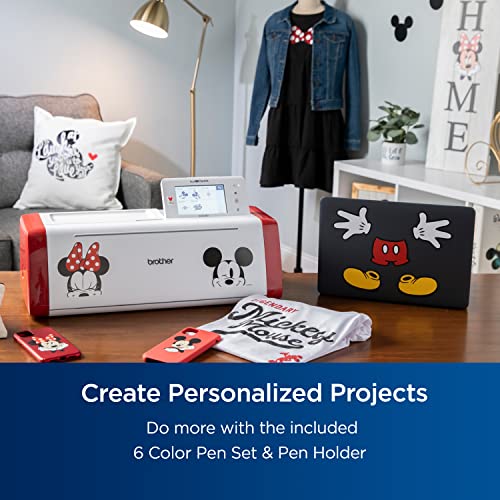 Brother ScanNCut DX SDX230Di Disney Cutting Machine, Includes 152 Built-in Disney Designs for Vinyl, Paper Crafting, and More Brother