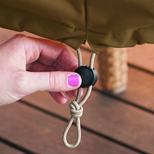 Classic Accessories Veranda Water-Resistant 12 Foot Log Rack Cover, Outdoor Patio Cover Classic Accessories